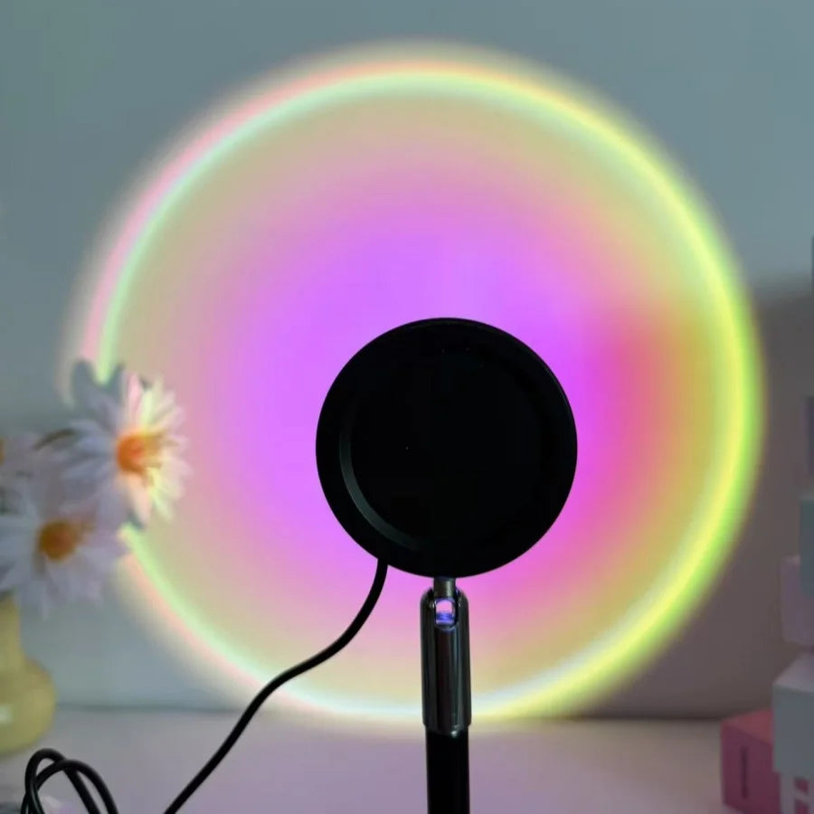Lampa Sunset RGB – Efekt zachodu słońca LED