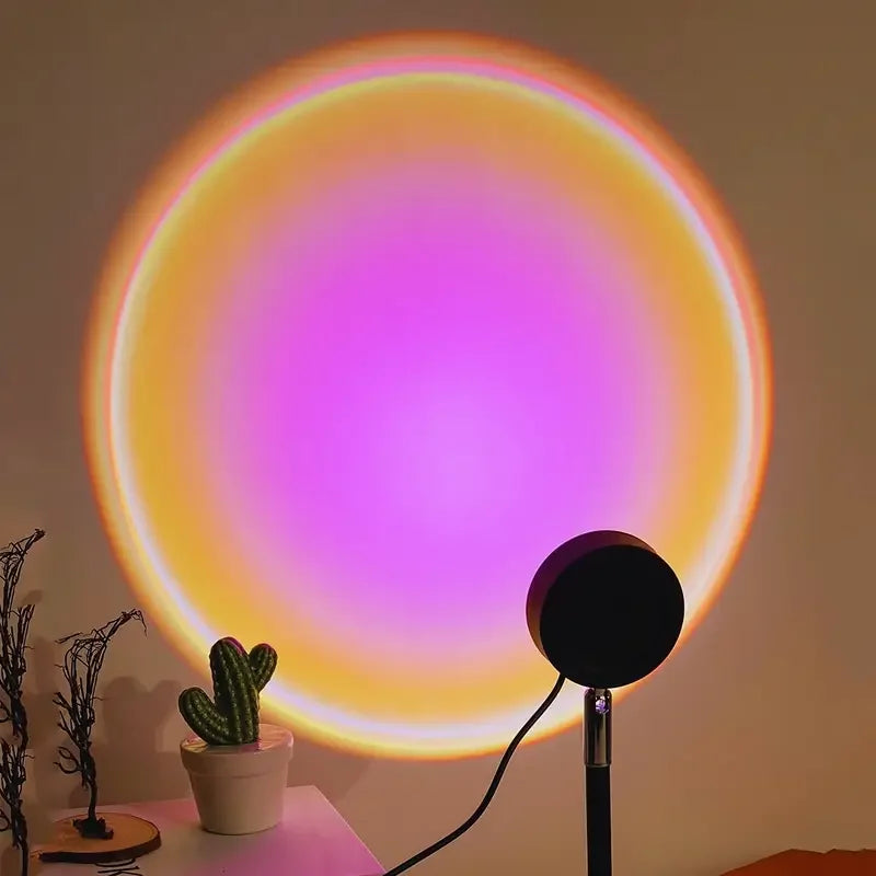 Lampa Sunset RGB – Efekt zachodu słońca LED