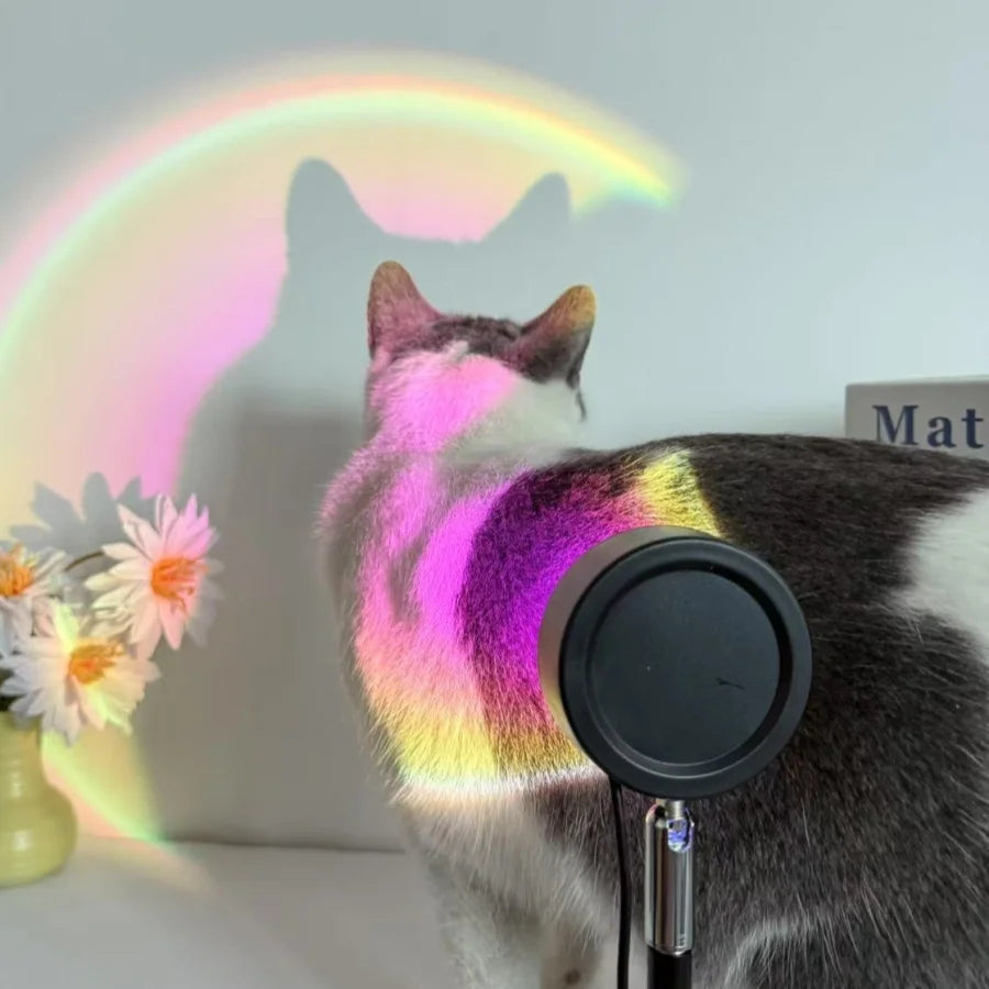 Lampa Sunset RGB – Efekt zachodu słońca LED