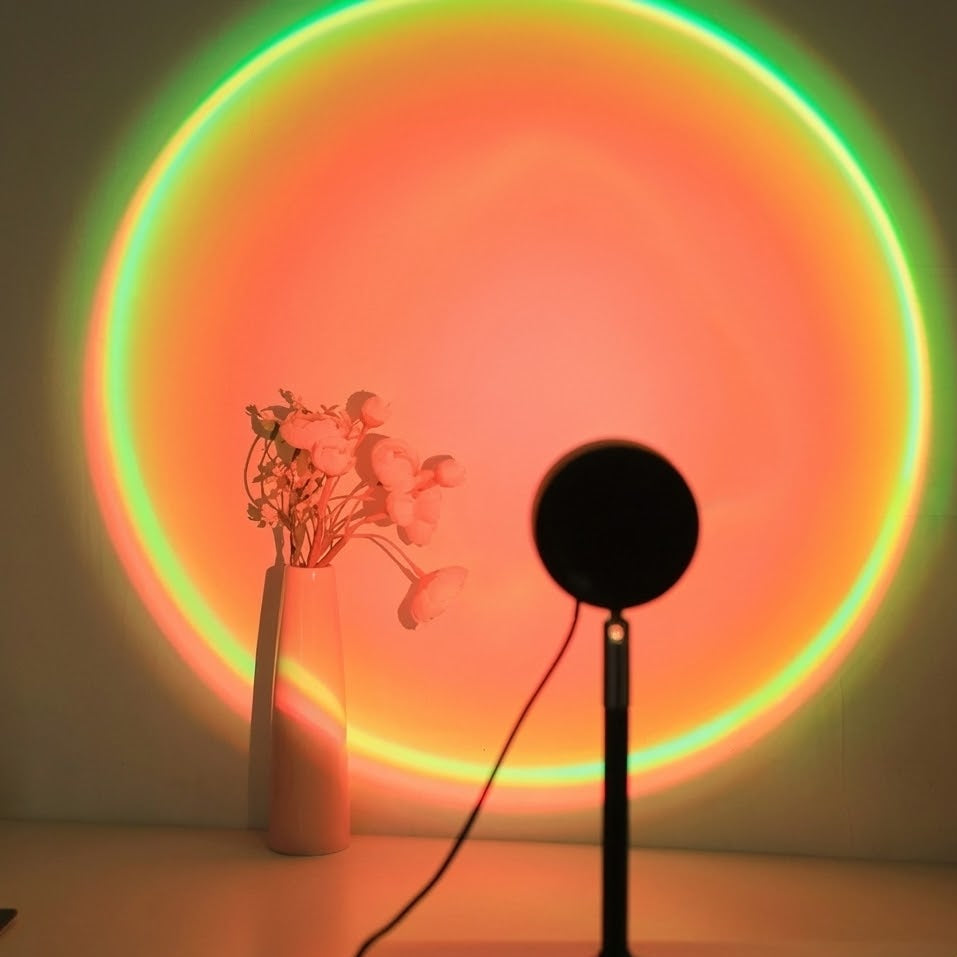 Lampa Sunset RGB – Efekt zachodu słońca LED